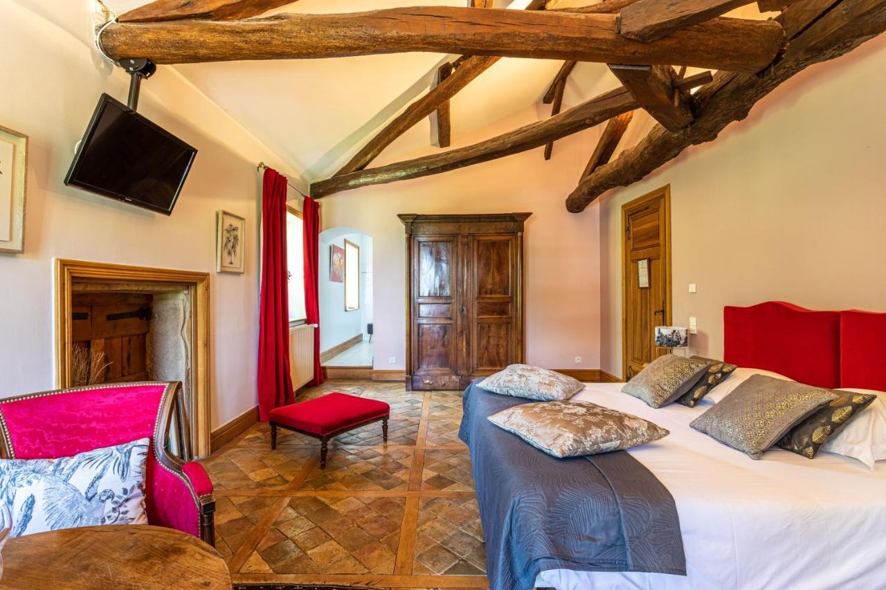 Domaine De La Ruisseliere Hotel Lacenas Bagian luar foto