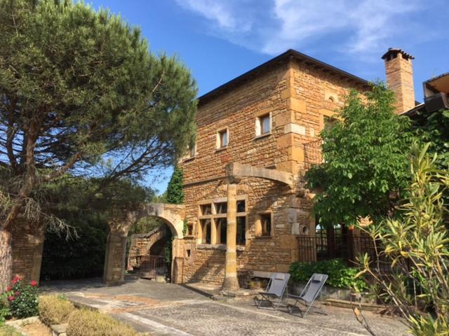 Domaine De La Ruisseliere Hotel Lacenas Bagian luar foto