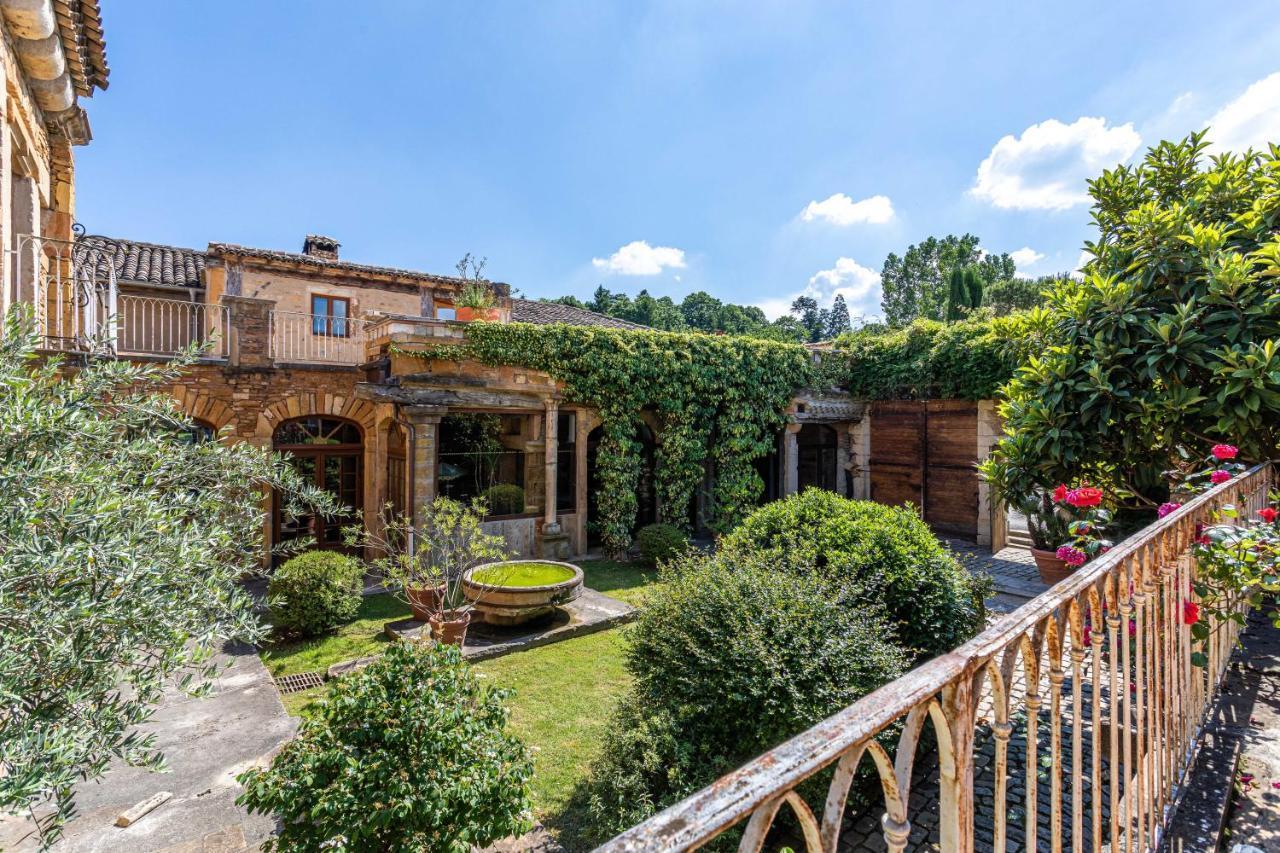 Domaine De La Ruisseliere Hotel Lacenas Bagian luar foto